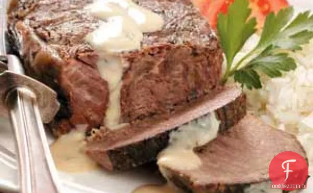 Carne assada com endro