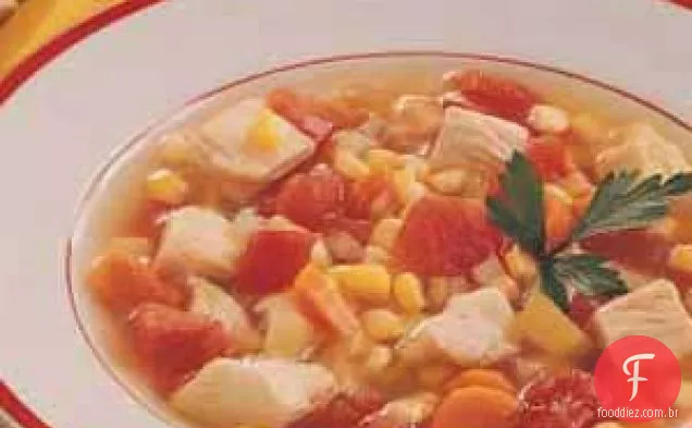 Sopa de Frango e Legumes