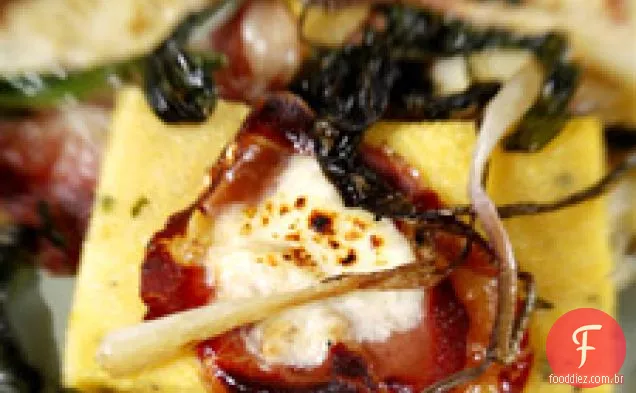 Polenta Com Capocollo, Robiola E Rampas