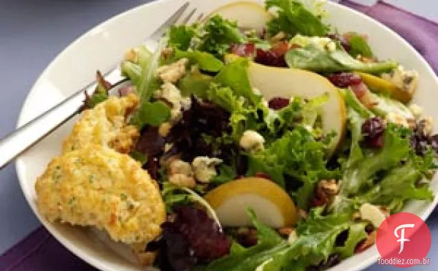 Verdes com Bacon e Cranberries