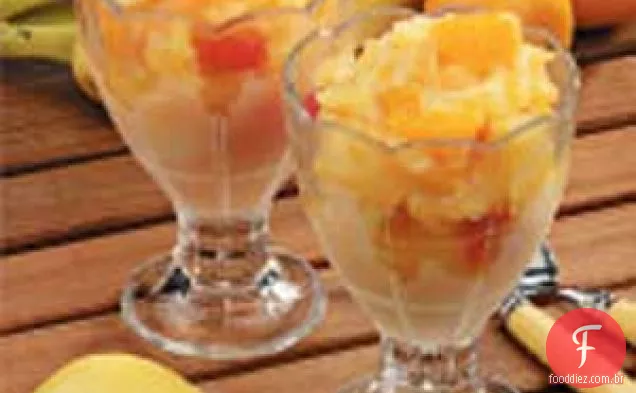 Granizado de frutas tropicais