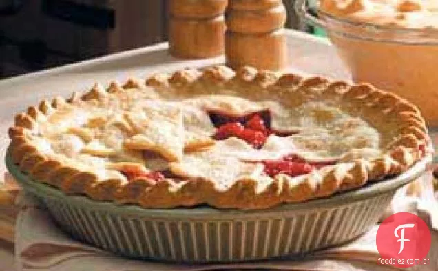 Torta de Framboesa Vermelha