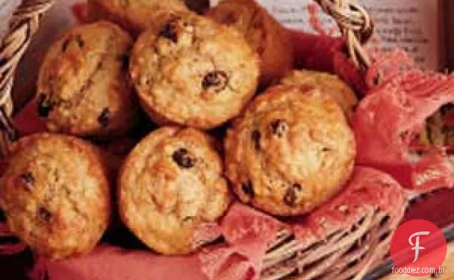 Muffins de farelo de geladeira