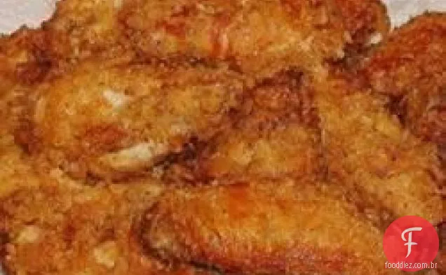 Asinhas de Frango Fritas Crocantes