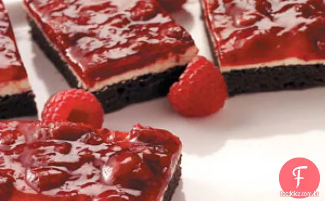 Sobremesa Brownie de Framboesa