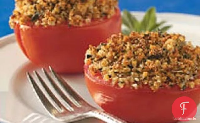 Tomates italianos assados