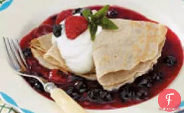Crepes de Brunch de Trigo Sarraceno