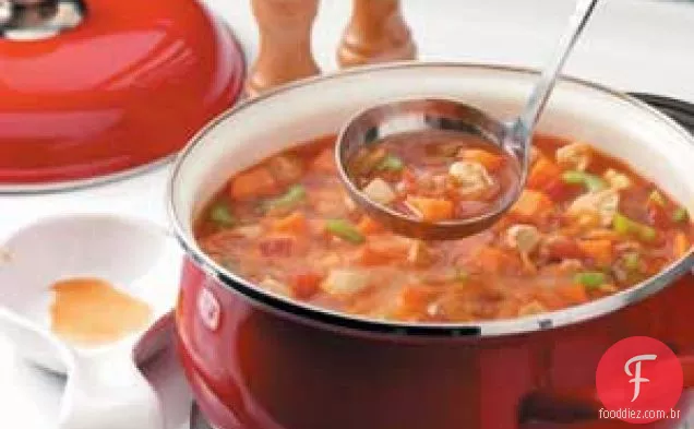 Ensopado de Frango com Batata Doce
