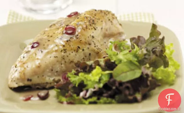 Frango com Alho e Cranberry
