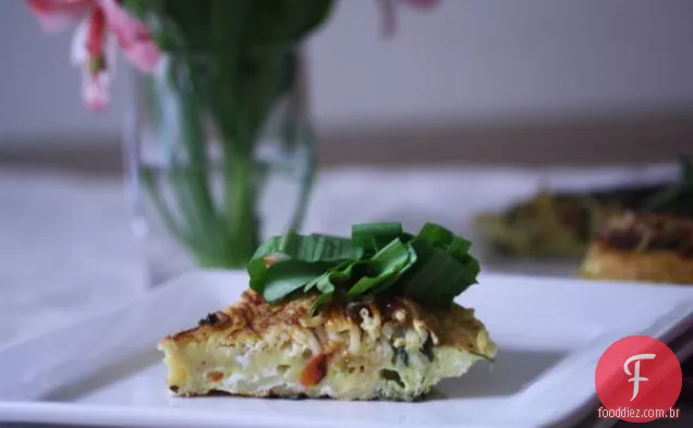 Spaghetti Frittata Com Rampas