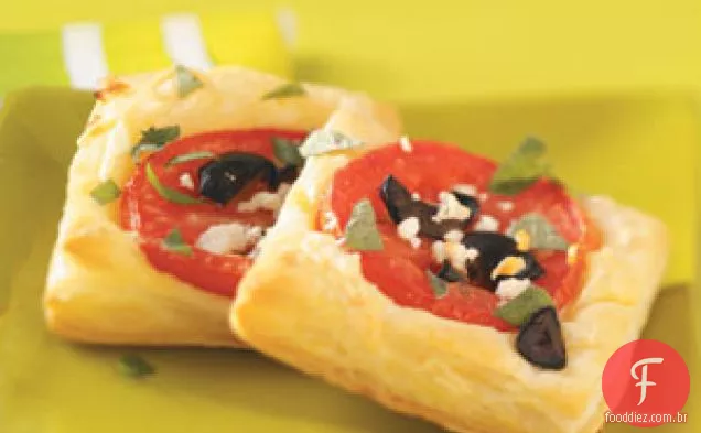 Bolinhos de Tomate Mediterrâneos