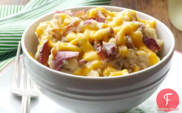 Purê de Batatas com Cebola Caramelizada