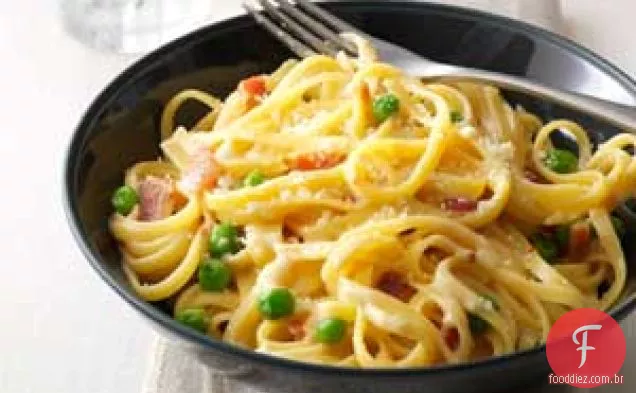 Linguine Leve à Carbonara