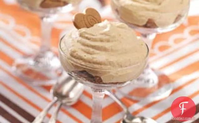 Mousse de abóbora com especiarias