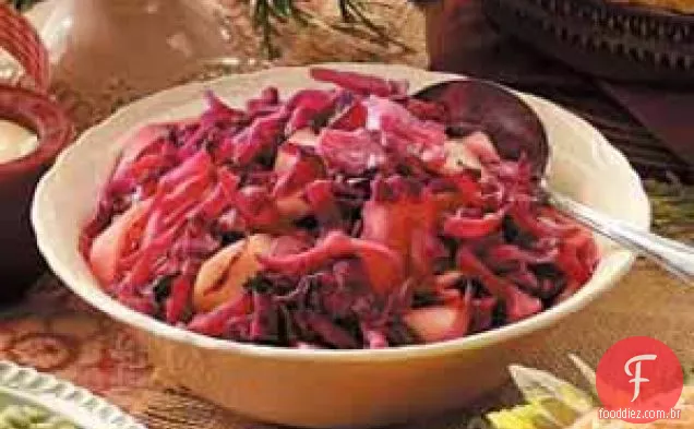 Repolho roxo agridoce