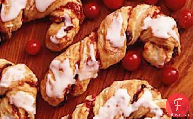 Bengalas doces de Natal