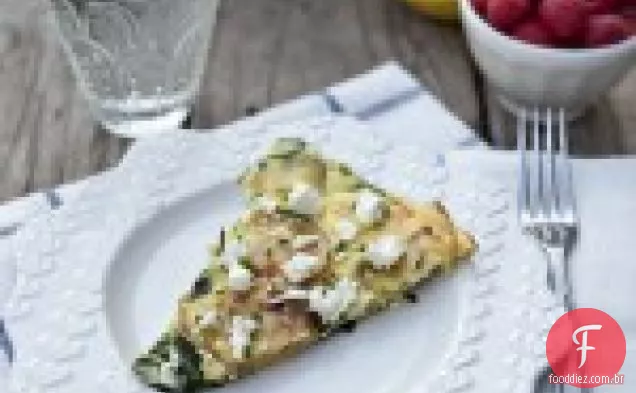 Batata Assada E Fritada De Espinafre Com Queijo Feta