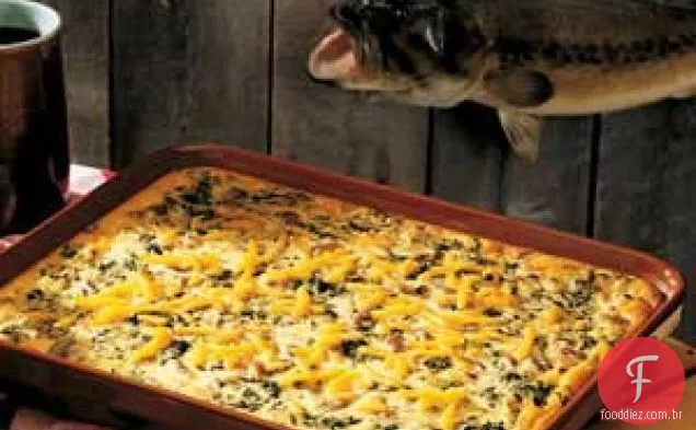 Caçarola de Ovos Saudável