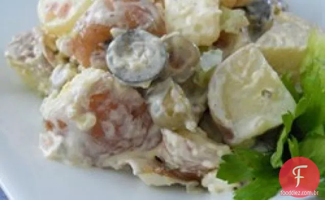 Salada de batata escocesa e irlandesa da Diane