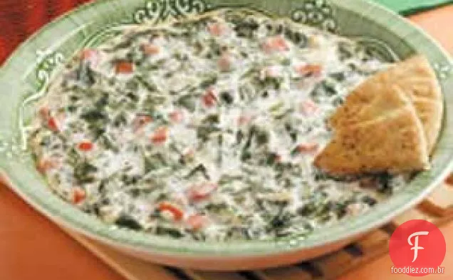 Pasta de tomate e espinafre