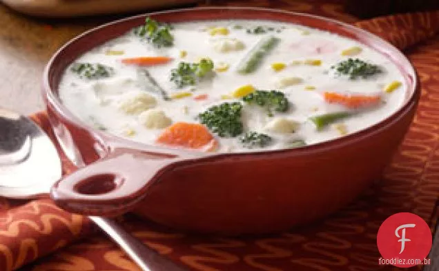 Sopa Cremosa de Legumes Vencedora