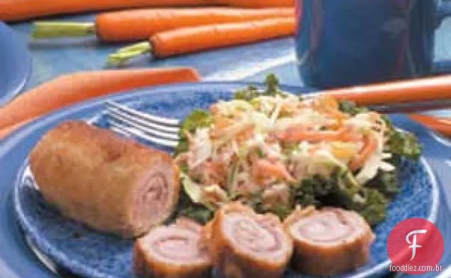 Salada de repolho com passas