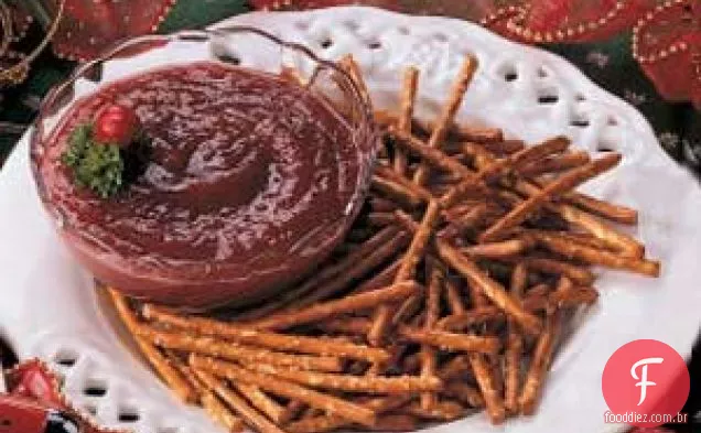 Molho de Pretzel Vermelho-Rubi
