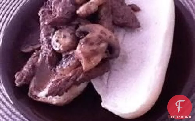 MM Sandwich - Sanduíche de Bife e Cogumelos