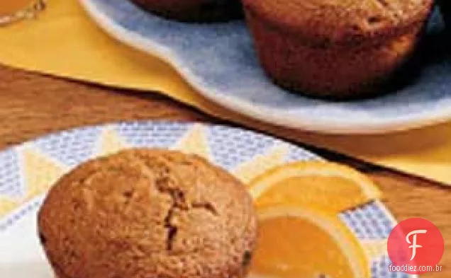 Muffins de farelo de mel
