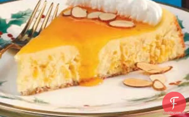 Cheesecake de damasco