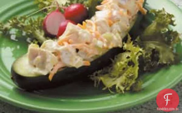 Barcos de Frango e Pepino