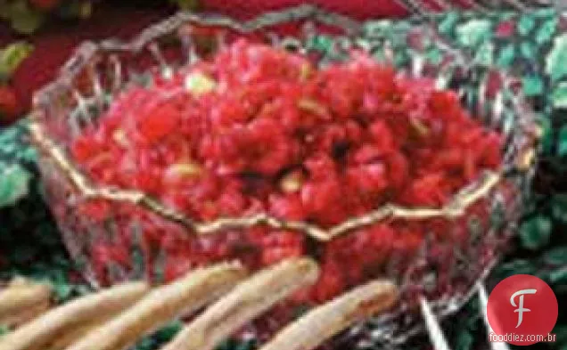 Conserva de cranberry com frutas
