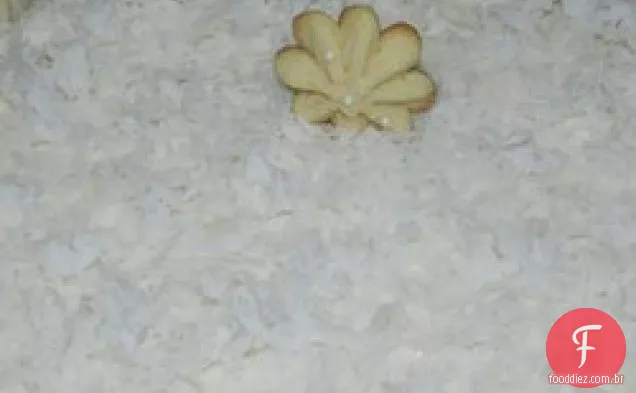 Torta de Natal Branca