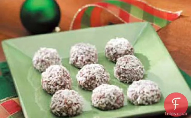 Cremes de Chocolate com Coco