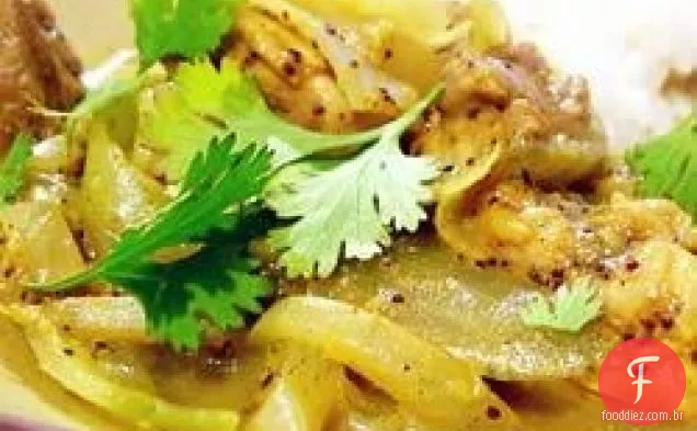 Frango ao Curry Apimentado