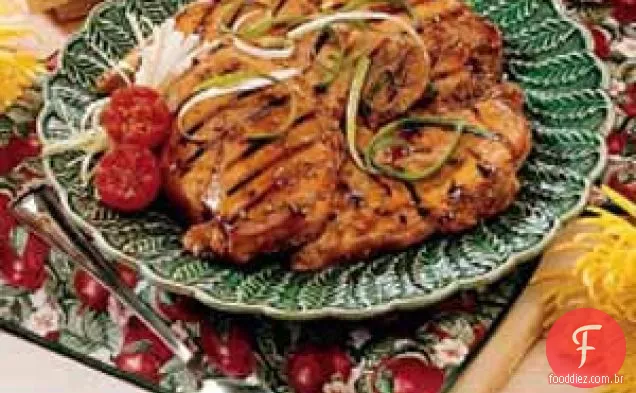 Frango com Gergelim e Gengibre