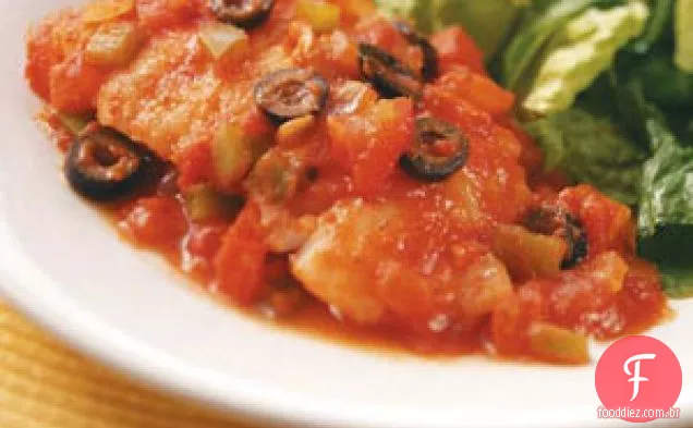 Bacalhau ao estilo do sudoeste para dois
