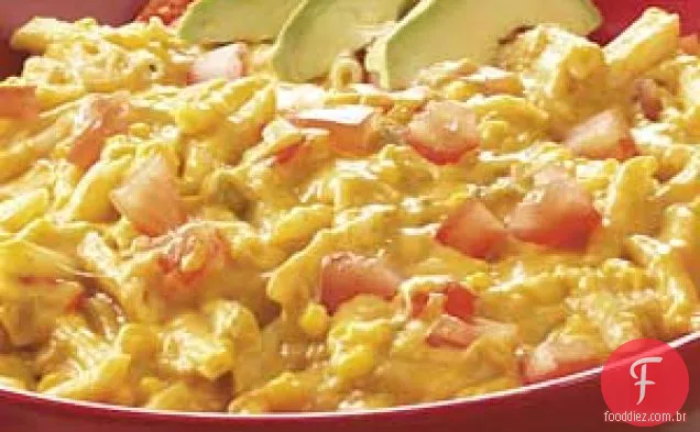 Penne com Chili e Cheddar