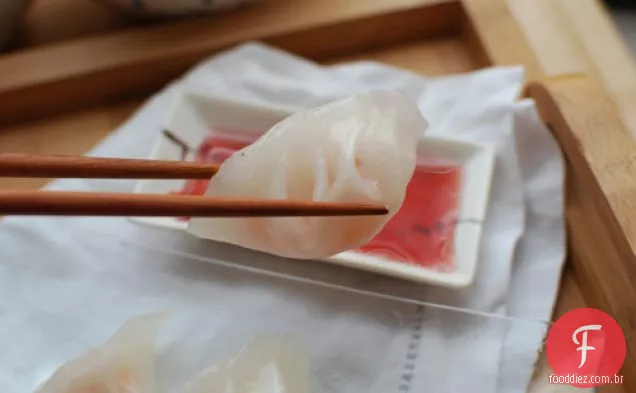 Receita de bolinhos de camarão (Har Gow/??)