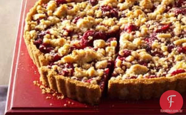 Torta de Cranberry e Laranja