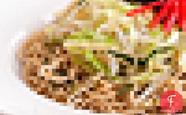Macarrão De Cebolinha De Gengibre