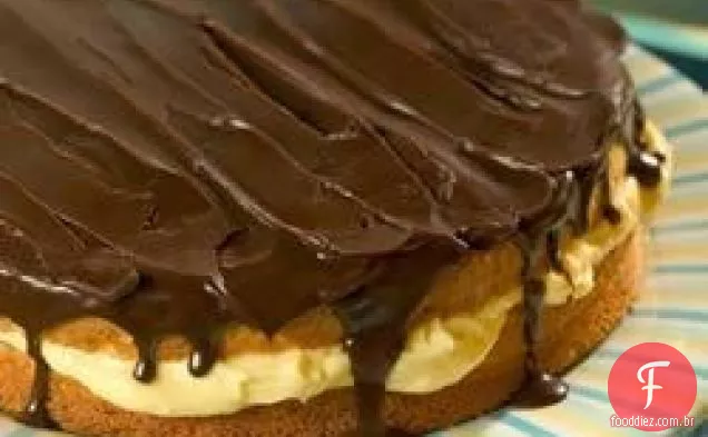Torta de creme de Boston I