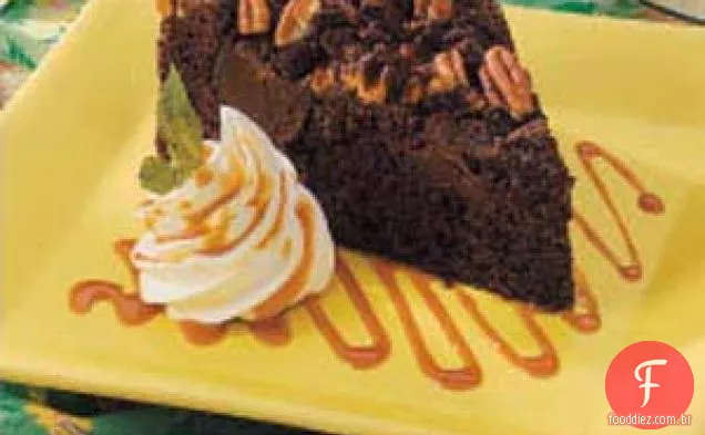 Torta de Nutty Fudge