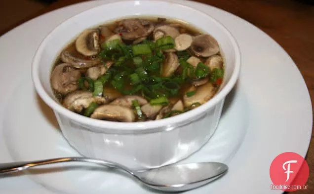 Receita De Sopa Quente E Azeda Do Fogão Lento