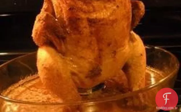 Frango Assado em Lata de Cerveja