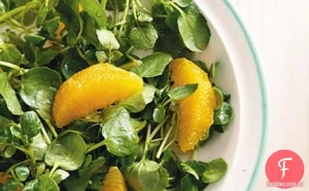 Salada de Agrião e Laranja