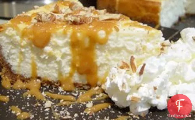 Cheesecake de Caramelo e Nozes Pecã