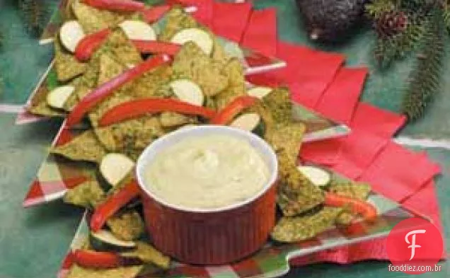 Pasta cremosa de guacamole