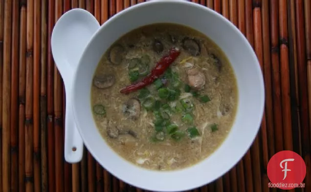 Chinês Quente E Azedo Sopa