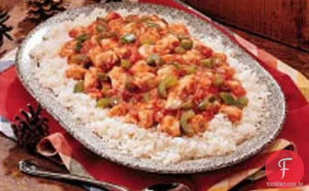 Frango crioulo